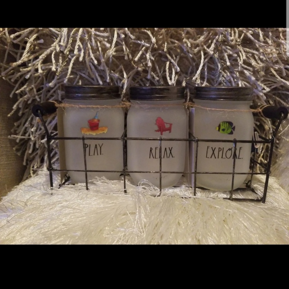 Rae Dunn Candle Holder